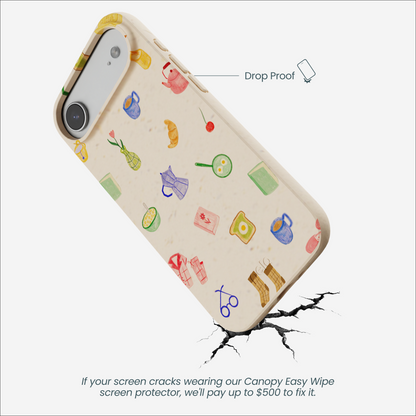 Seashell Slow Mornings iPhone Air Case