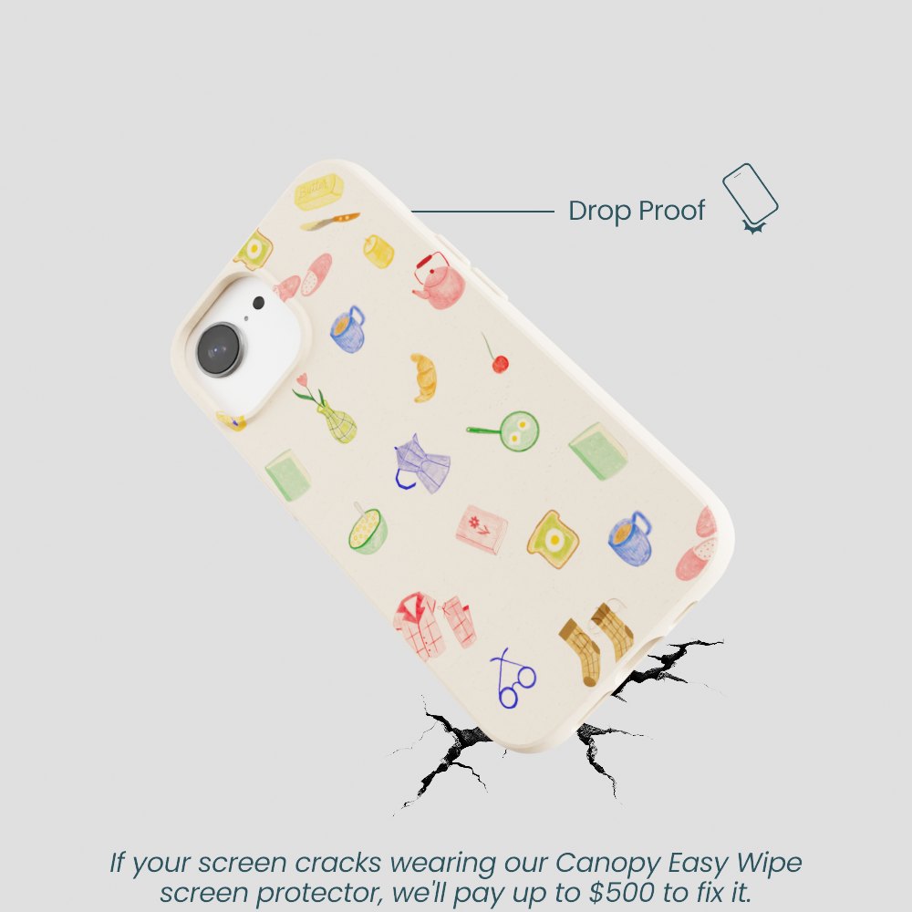 Seashell Slow Mornings iPhone 16e/17e Case
