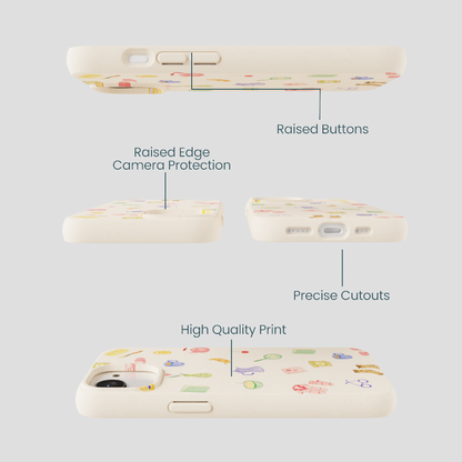 Seashell Slow Mornings iPhone 16e/17e Case