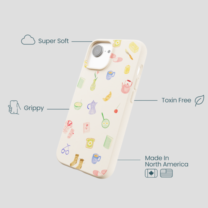 Seashell Slow Mornings iPhone 16e/17e Case