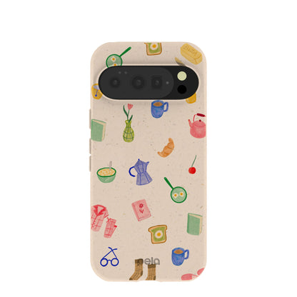 Seashell Slow Mornings Google Pixel 10/10 Pro Case