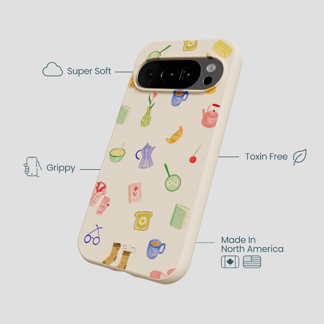 Seashell Slow Mornings Google Pixel 10/10 Pro Case