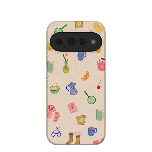Seashell Slow Mornings Google Pixel 11 Case