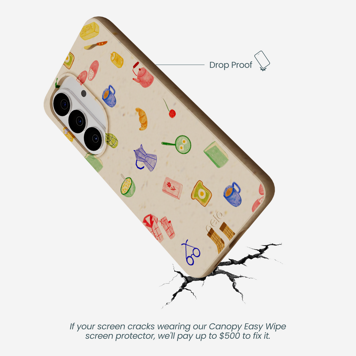 Seashell Slow Mornings Samsung Galaxy S26 Case