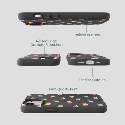 Black Snailien iPhone 16e/17e Case