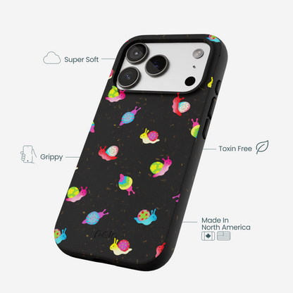 Black Snailien iPhone 17 Pro Case