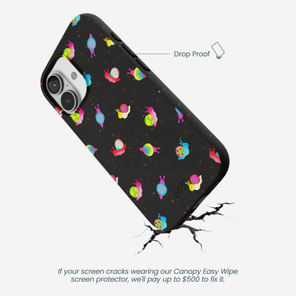 Black Snailien iPhone 17 Case