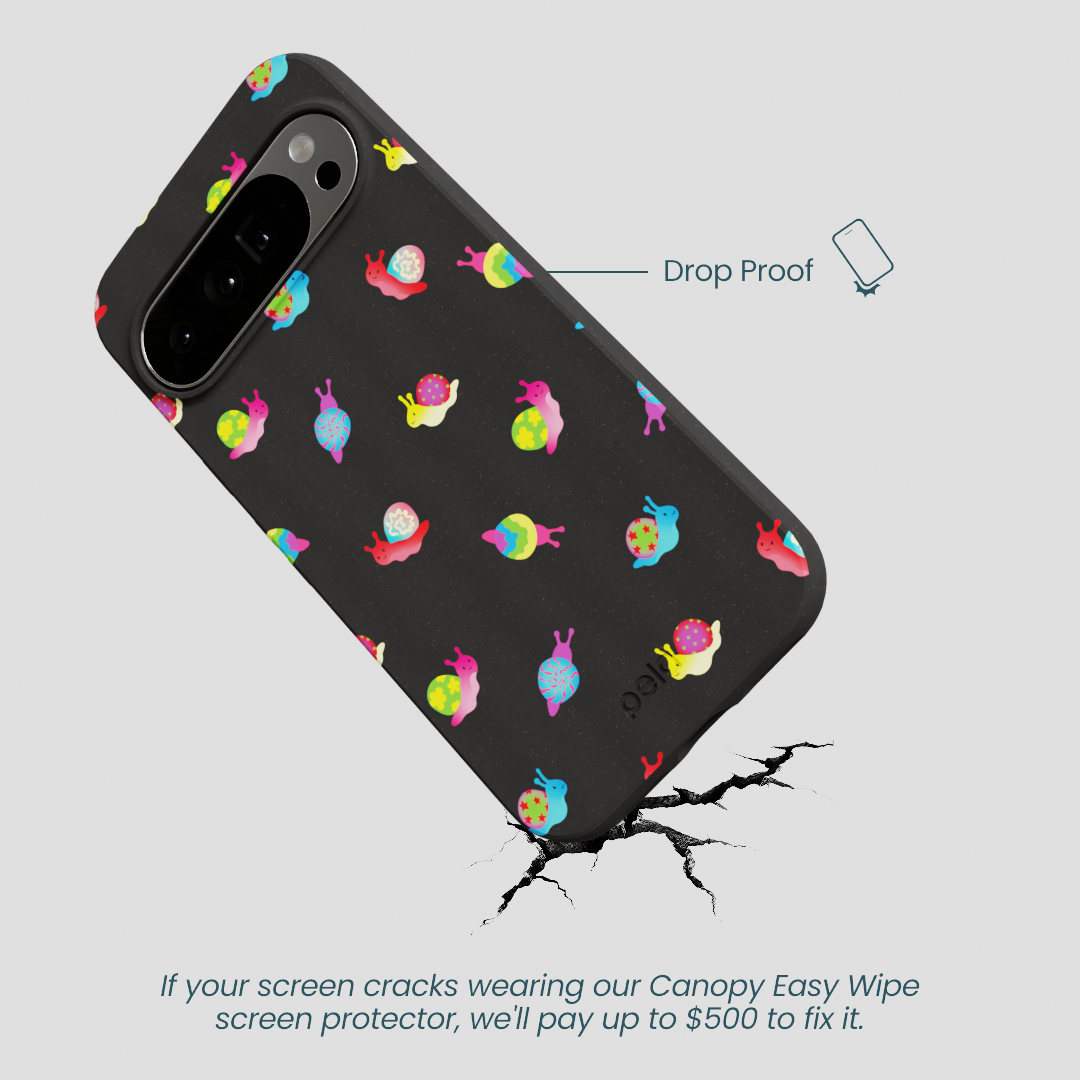 Black Snailien Google Pixel 10 Pro XL Case