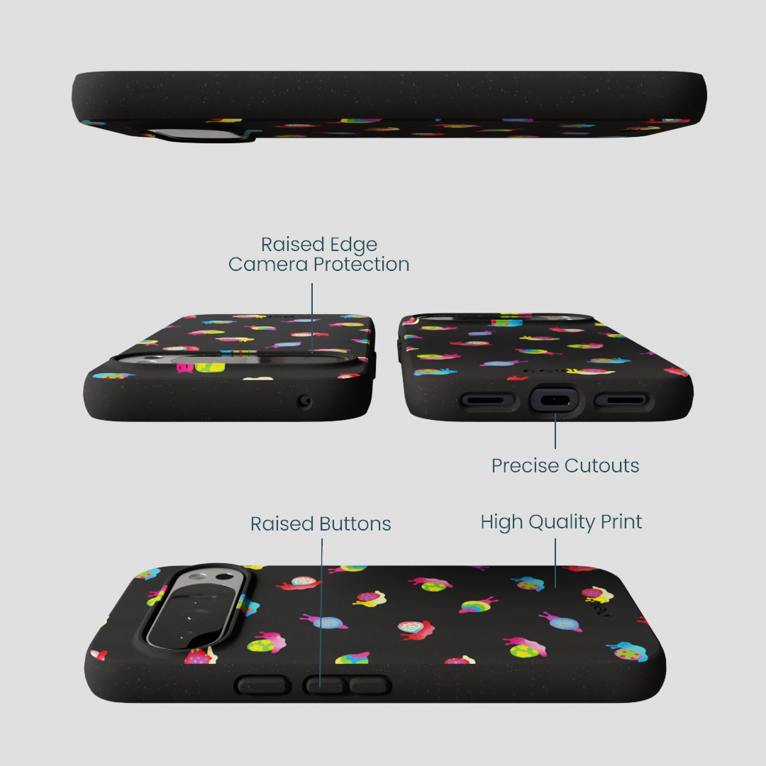 Black Snailien Google Pixel 10 Pro XL Case