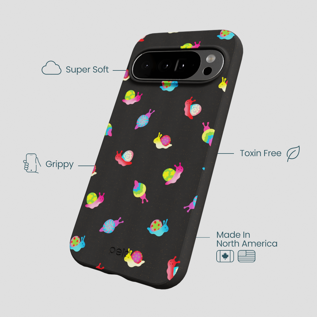 Black Snailien Google Pixel 10 Pro XL Case