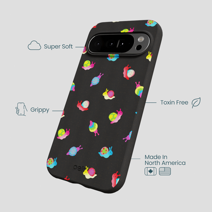Black Snailien Google Pixel 10 Pro XL Case
