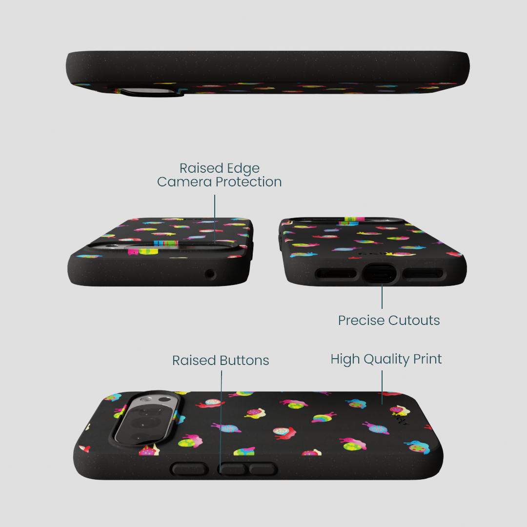 Black Snailien Google Pixel 10/10 Pro Case