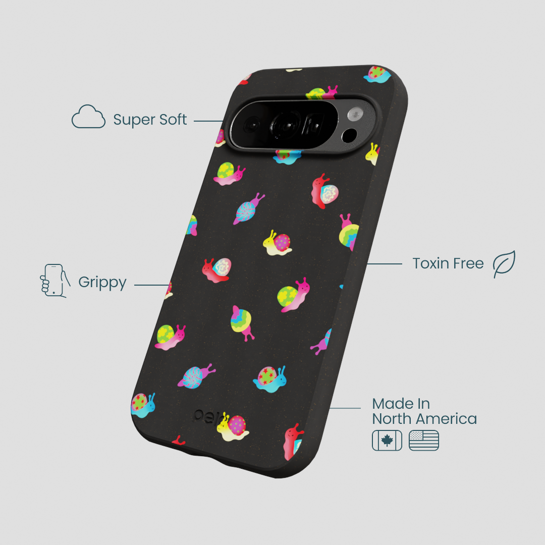 Black Snailien Google Pixel 10/10 Pro Case