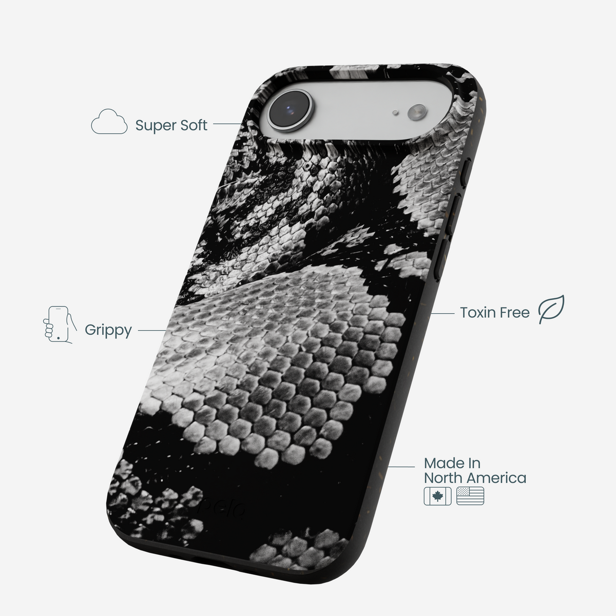 Black Snake Scale iPhone Air Case