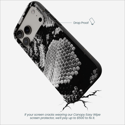 Black Snake Scale iPhone 17 Pro Max Case