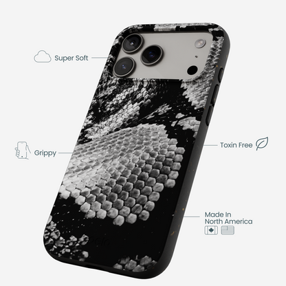 Black Snake Scale iPhone 17 Pro Max Case