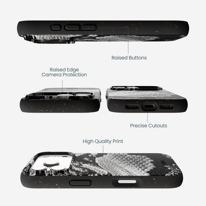 Black Snake Scale iPhone 17 Pro Case