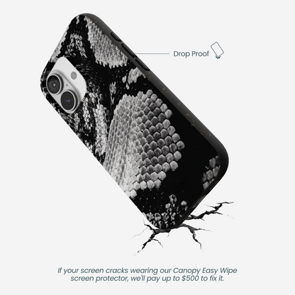 Black Snake Scale iPhone 17 Case