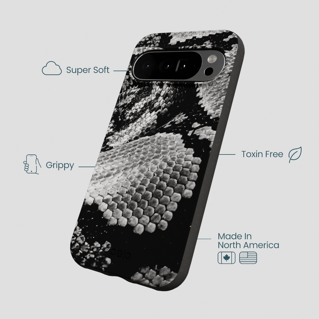 Black Snake Scale Google Pixel 10 Pro XL Case