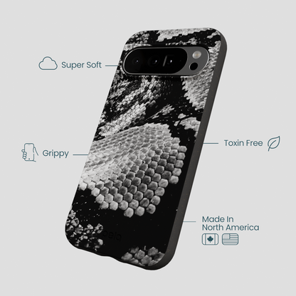 Black Snake Scale Google Pixel 10 Pro XL Case