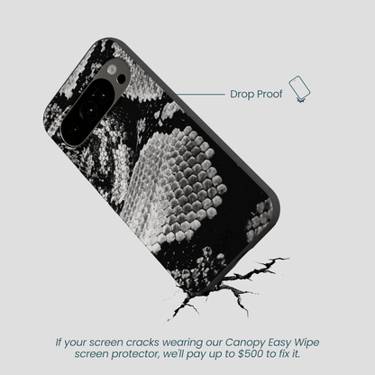 Black Snake Scale Google Pixel 10/10 Pro Case