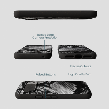 Black Snake Scale Google Pixel 10/10 Pro Case