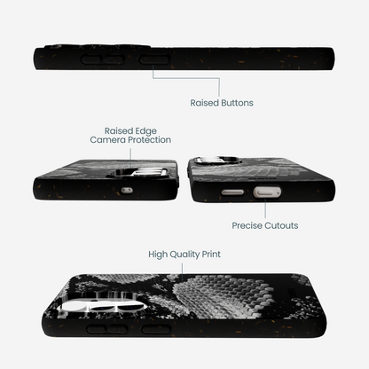 Black Snake Scale Samsung Galaxy S26 Case