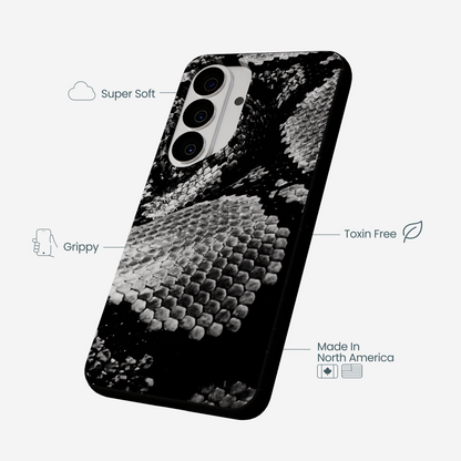 Black Snake Scale Samsung Galaxy S26 Case