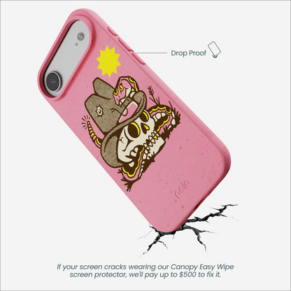 Bubblegum Pink Snakebite iPhone Air Case