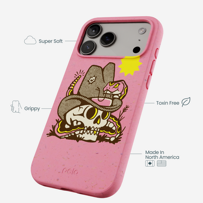 Bubblegum Pink Snakebite iPhone 17 Pro Max Case