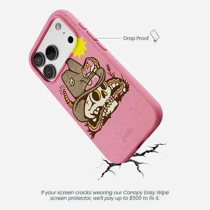 Bubblegum Pink Snakebite iPhone 17 Pro Case