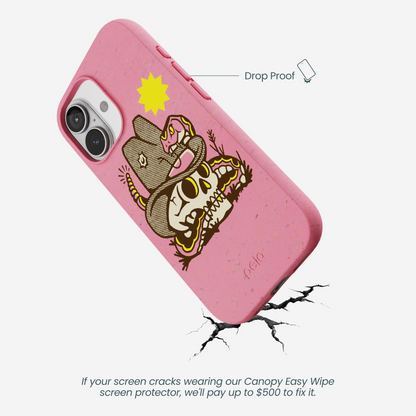 Bubblegum Pink Snakebite iPhone 17 Case
