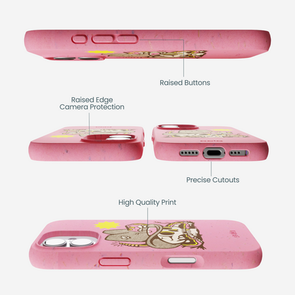 Bubblegum Pink Snakebite iPhone 17 Case