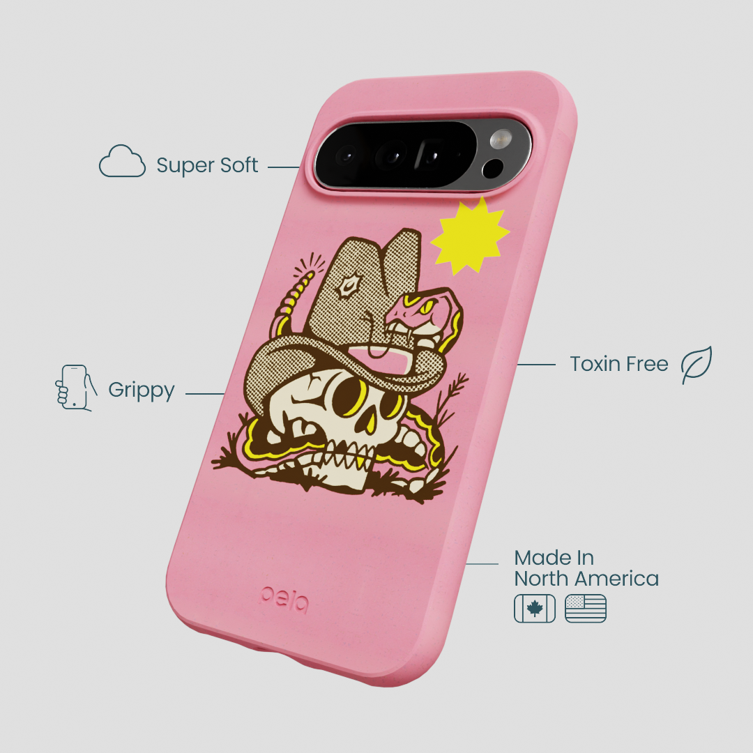 Bubblegum Pink Snakebite Google Pixel 10 Pro XL Case