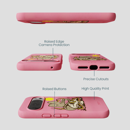 Bubblegum Pink Snakebite Google Pixel 10/10 Pro Case