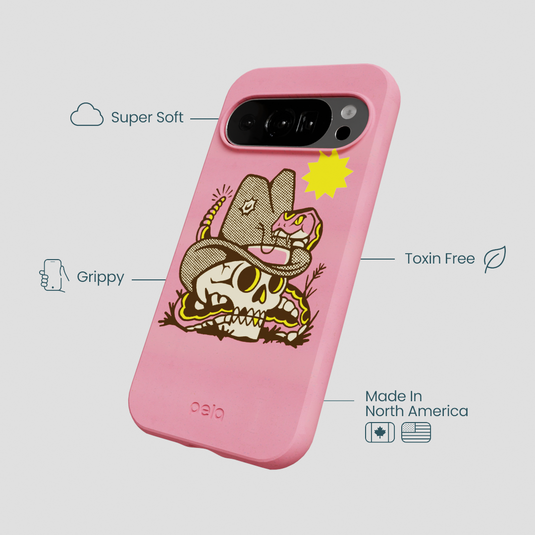 Bubblegum Pink Snakebite Google Pixel 10/10 Pro Case