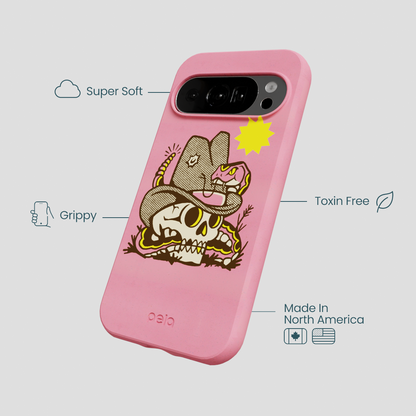 Bubblegum Pink Snakebite Google Pixel 10/10 Pro Case