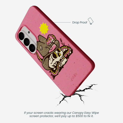 Bubblegum Pink Snakebite Samsung Galaxy S26 Case