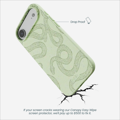 Sage Green Snaky iPhone Air Case