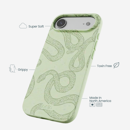Sage Green Snaky iPhone Air Case