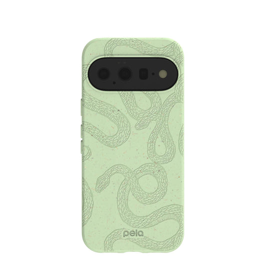Sage Green Snaky Google Pixel 11 Case