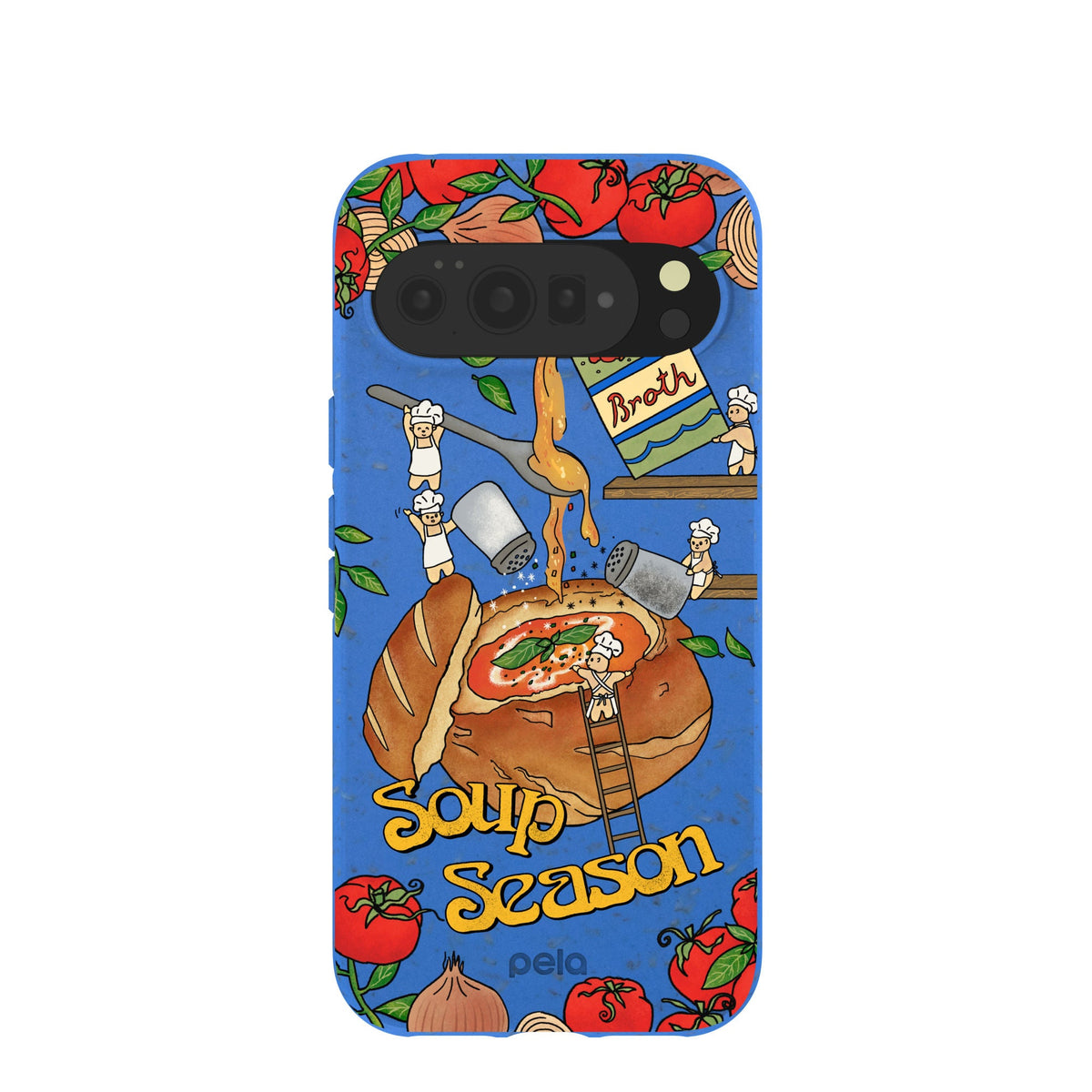 Electric Blue Soup Season Google Pixel 10 Pro XL Case