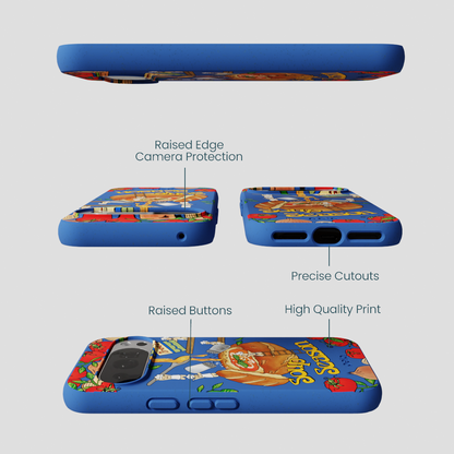 Electric Blue Soup Season Google Pixel 10/10 Pro Case
