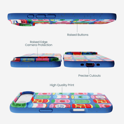 Electric Blue Soup Stories iPhone Air Case