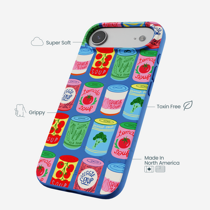 Electric Blue Soup Stories iPhone Air Case