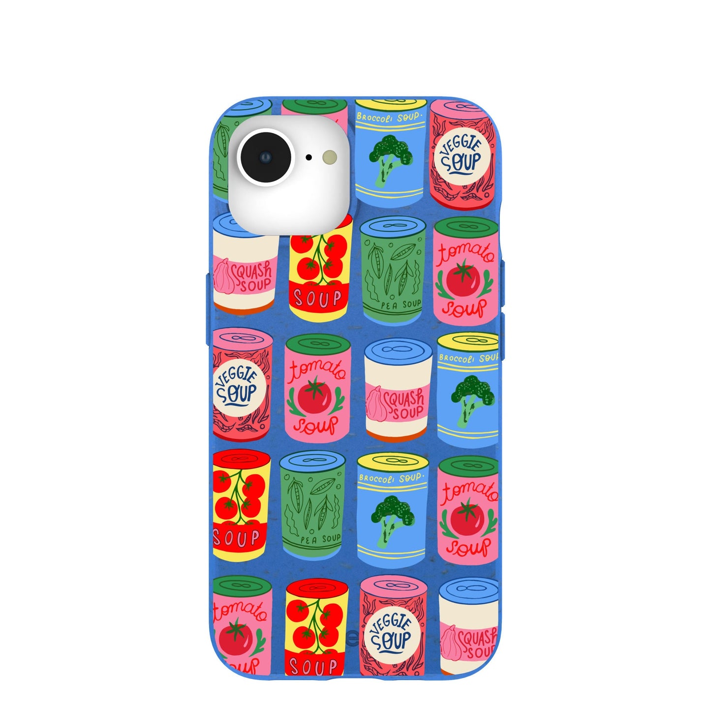 Electric Blue Soup Stories iPhone 16e/17e Case