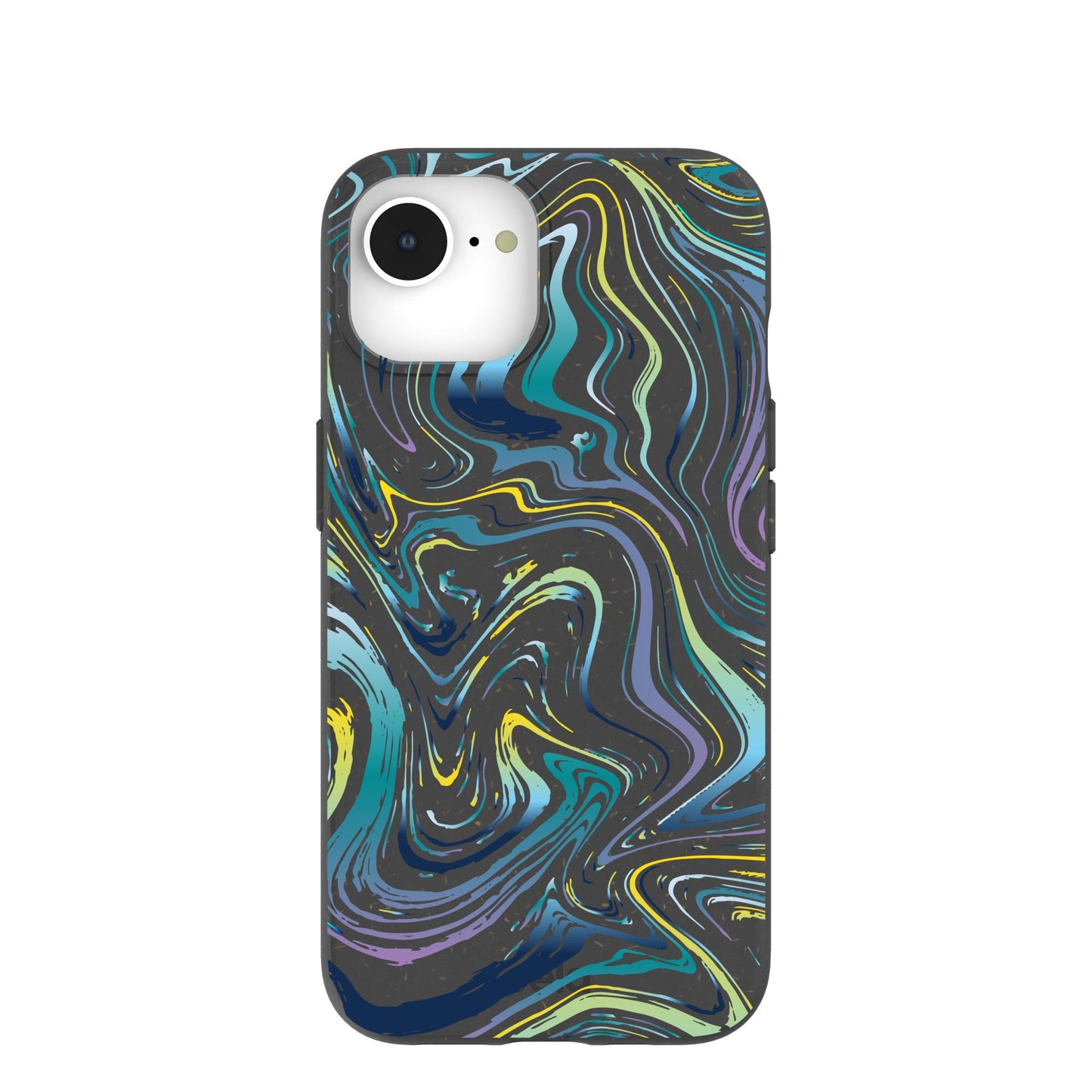 Black Space Waves iPhone 16e/17e Case