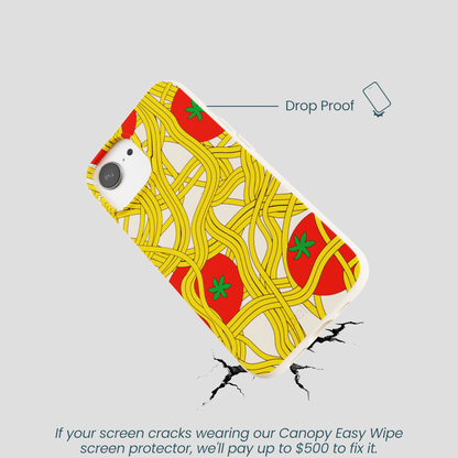 Seashell Spaghetti Splash iPhone 16e/17e Case