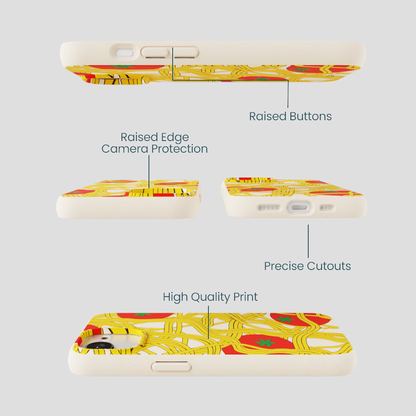 Seashell Spaghetti Splash iPhone 16e/17e Case