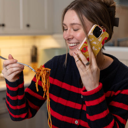 Seashell Spaghetti Splash Samsung Galaxy S26+(Plus) Case